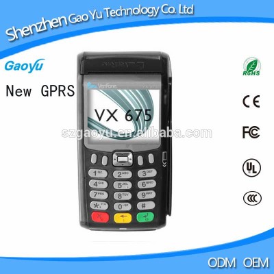 3000PCS Stock decode Healthy Device NEW handheld pos VERIFONE VX675 pos system VERIFONE VX675 mobile POS terminal