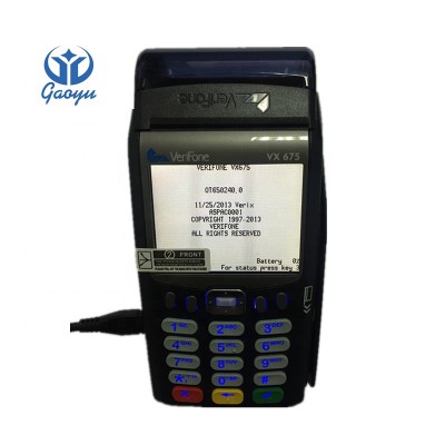 used or new verifone VX675 gprs ctls pos machine for card payment